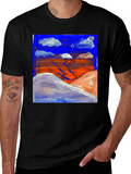 Artistic Landscape Graphic Tee