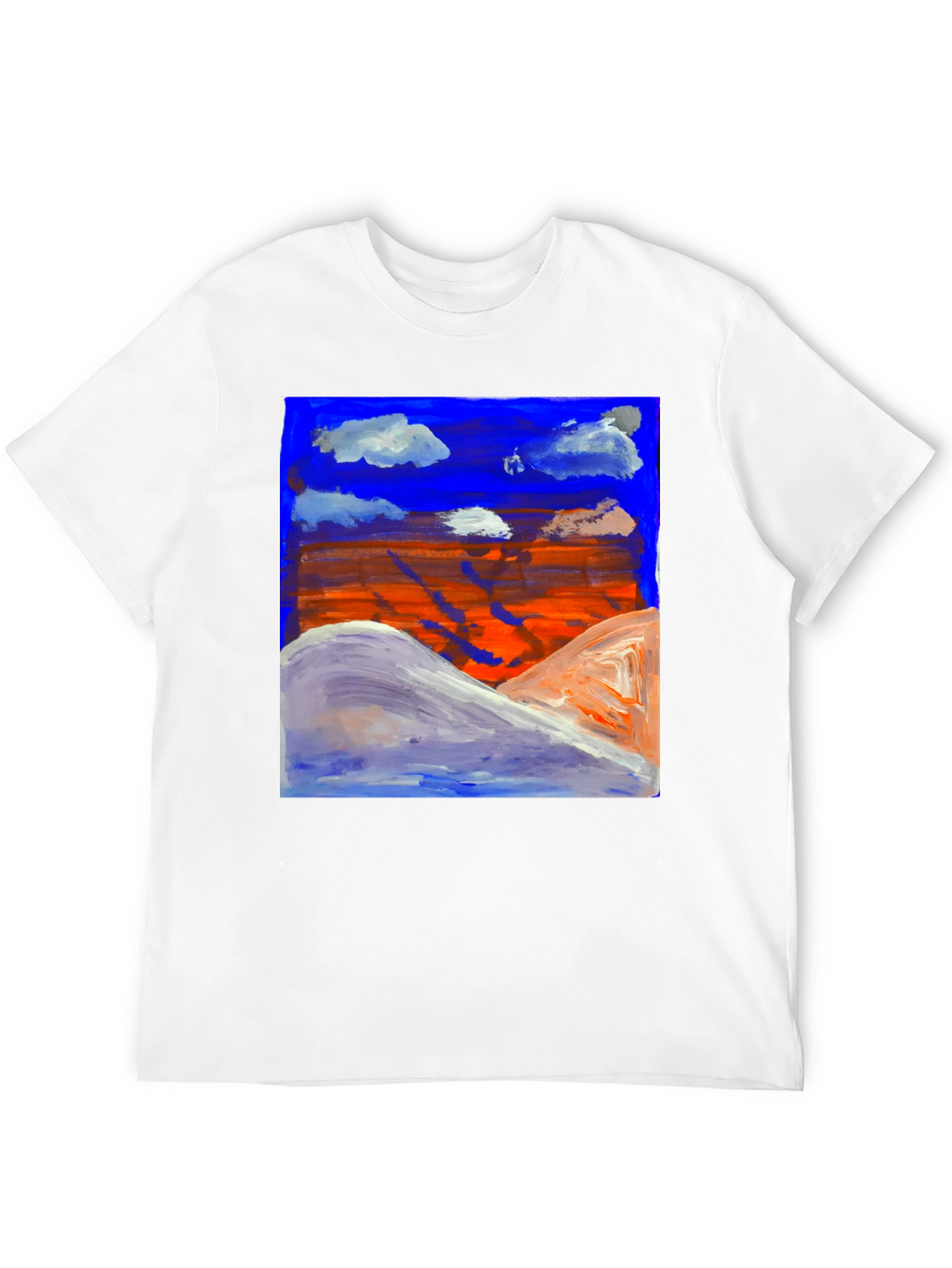 Artistic Landscape Graphic Tee