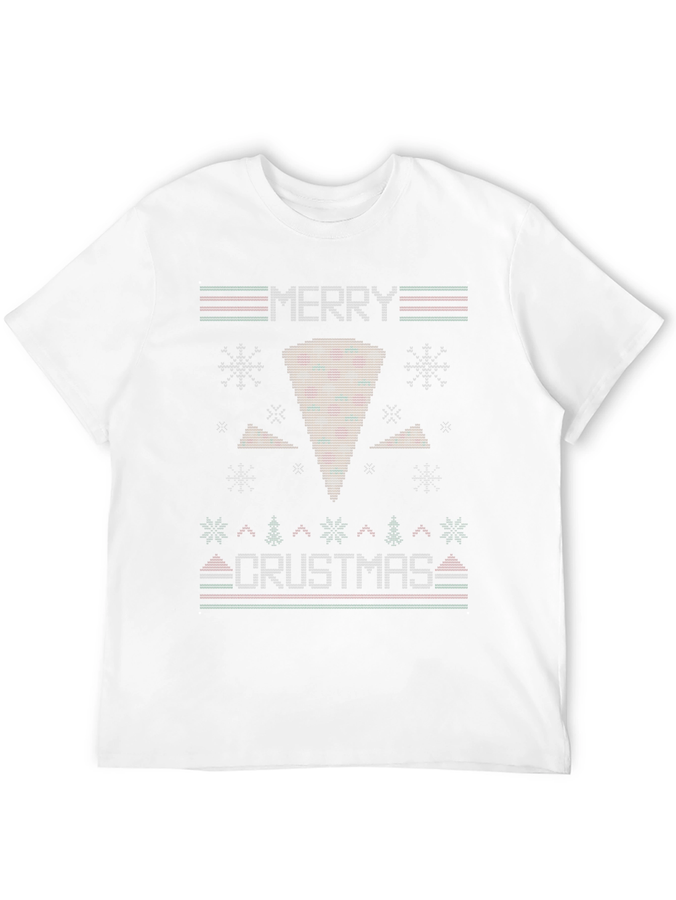 Merry Crustmas Pizza Ugly Christmas Sweater T-Shirt