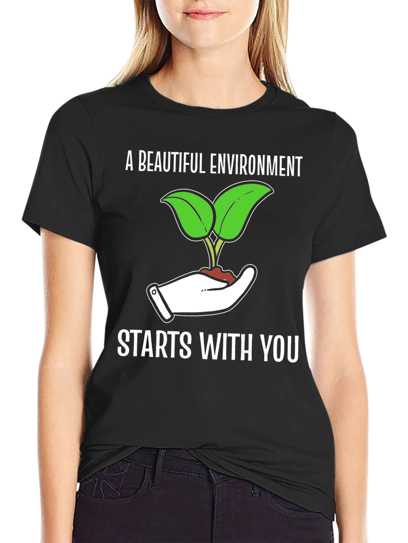 Eco-Friendly T-Shirt: A Beautiful Environment Starts With You