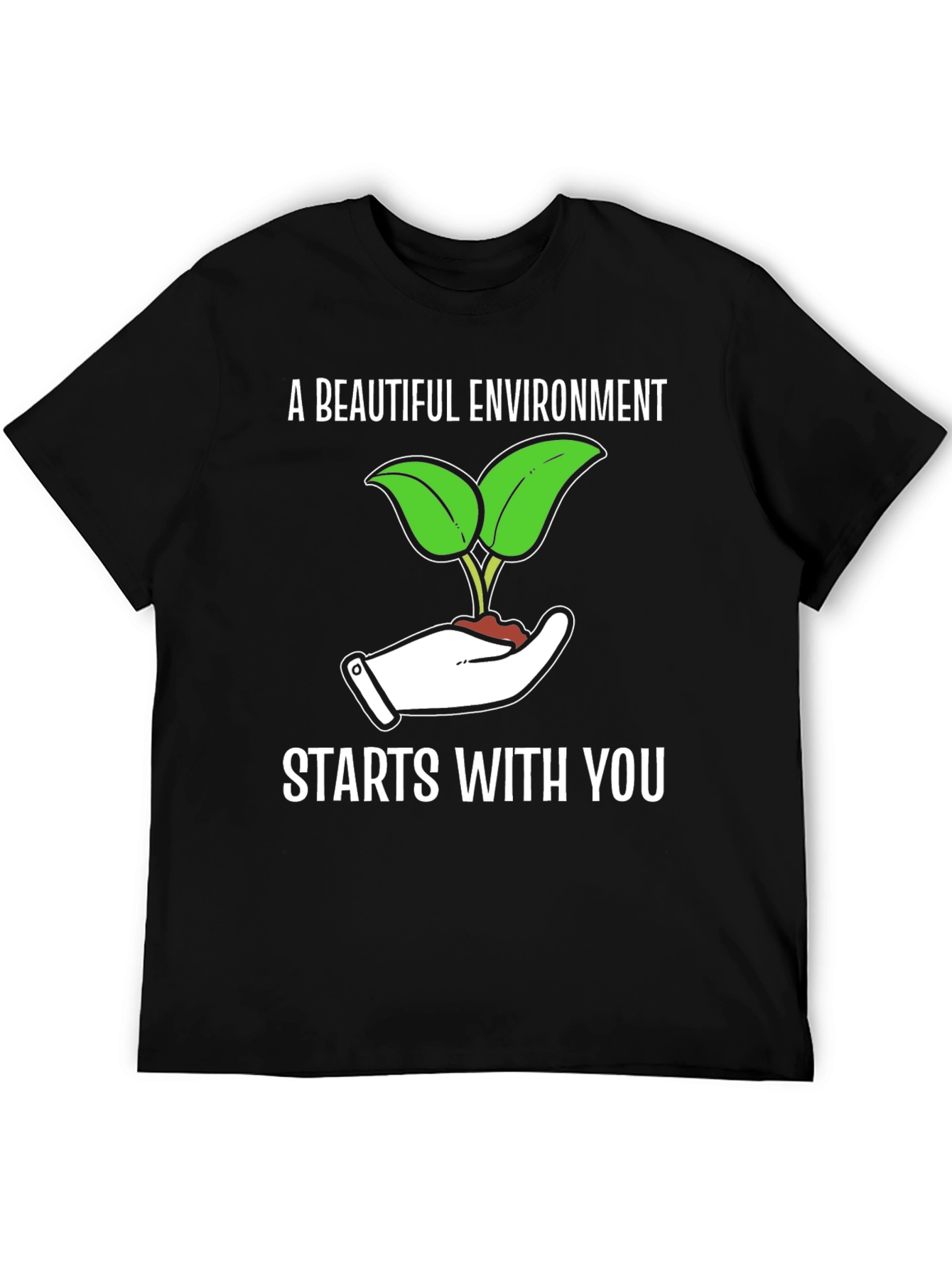 Eco-Friendly T-Shirt: A Beautiful Environment Starts With You