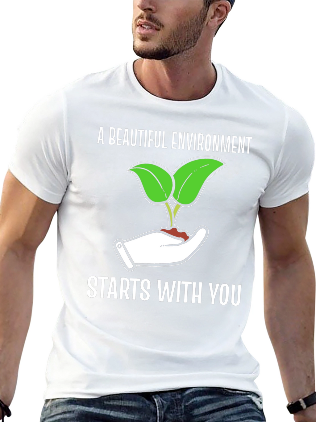 Eco-Friendly T-Shirt: A Beautiful Environment Starts With You