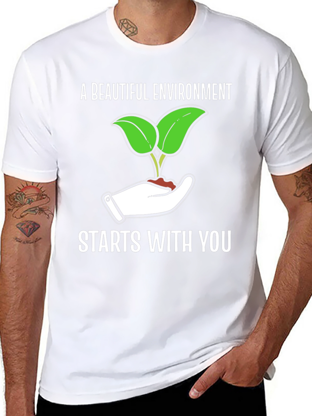 Eco-Friendly T-Shirt: A Beautiful Environment Starts With You