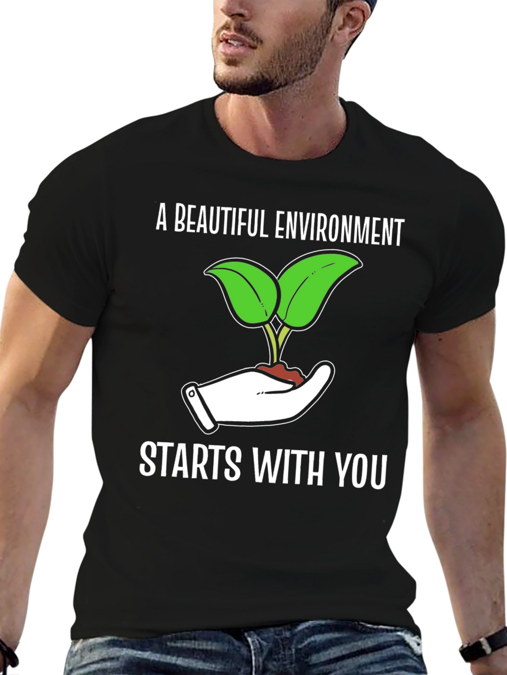 Eco-Friendly T-Shirt: A Beautiful Environment Starts With You