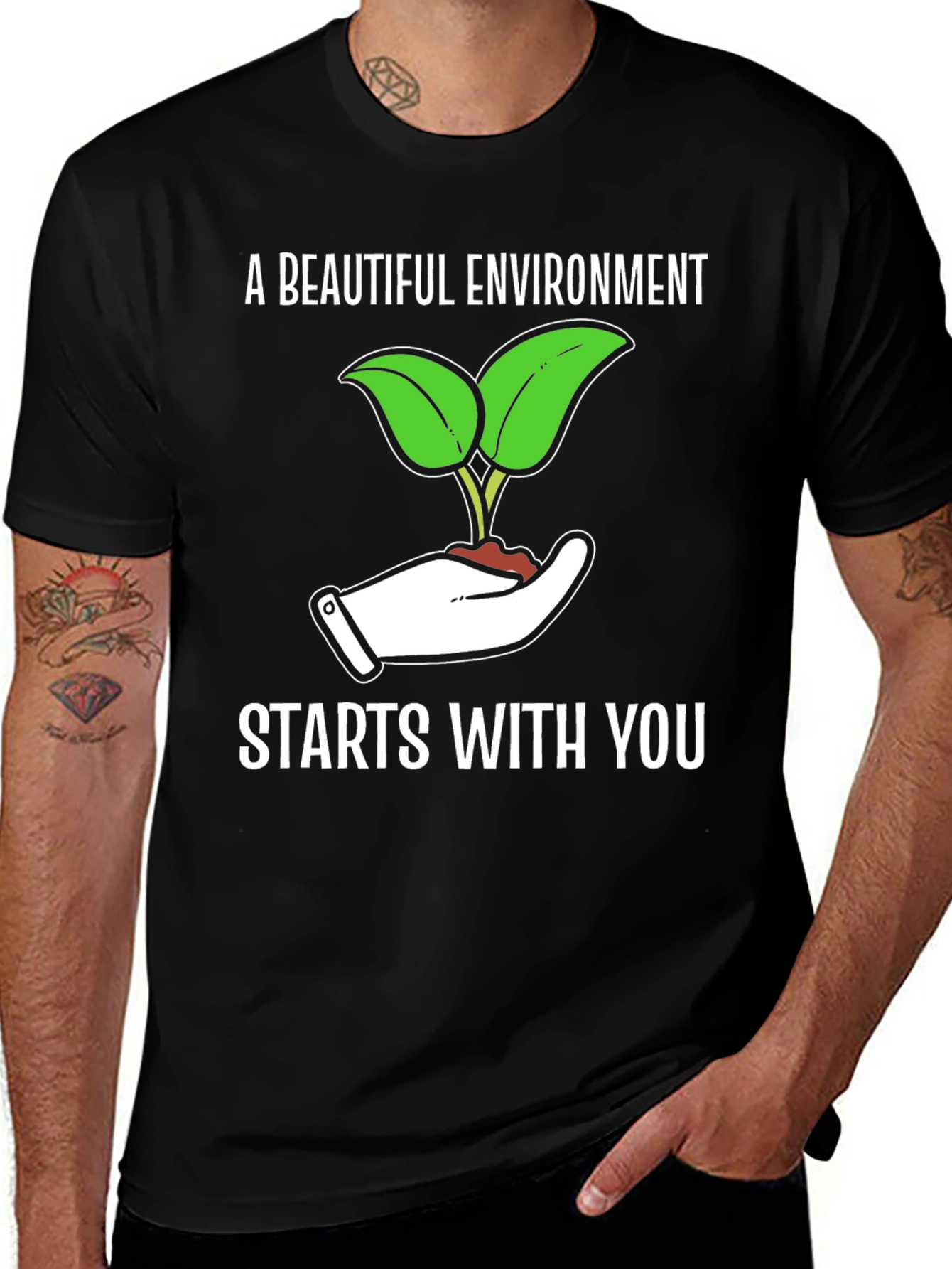 Eco-Friendly T-Shirt: A Beautiful Environment Starts With You