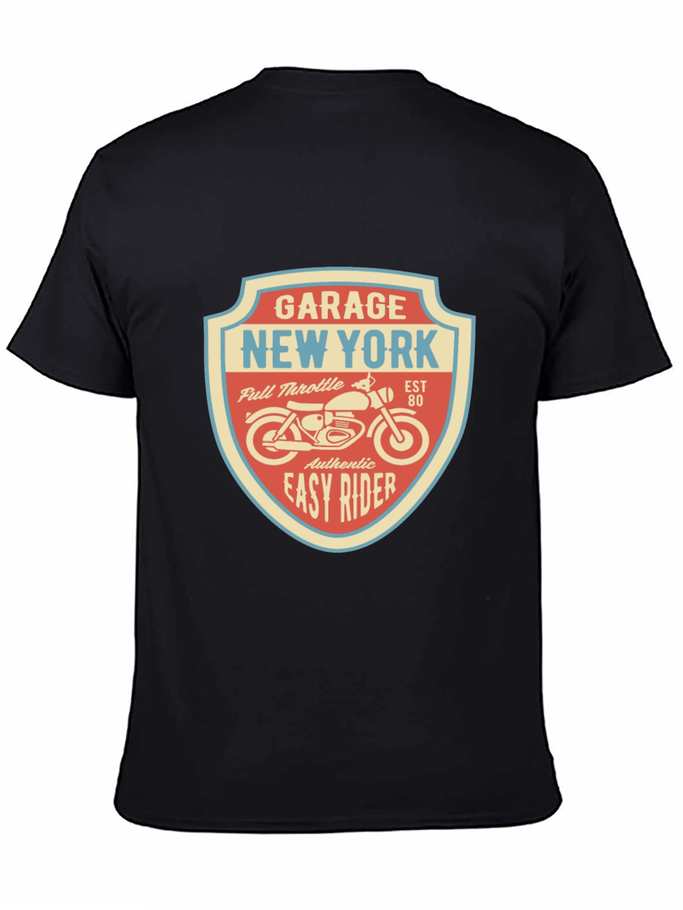 Garage New York Motorcycle T-Shirt - Easy Rider Tee