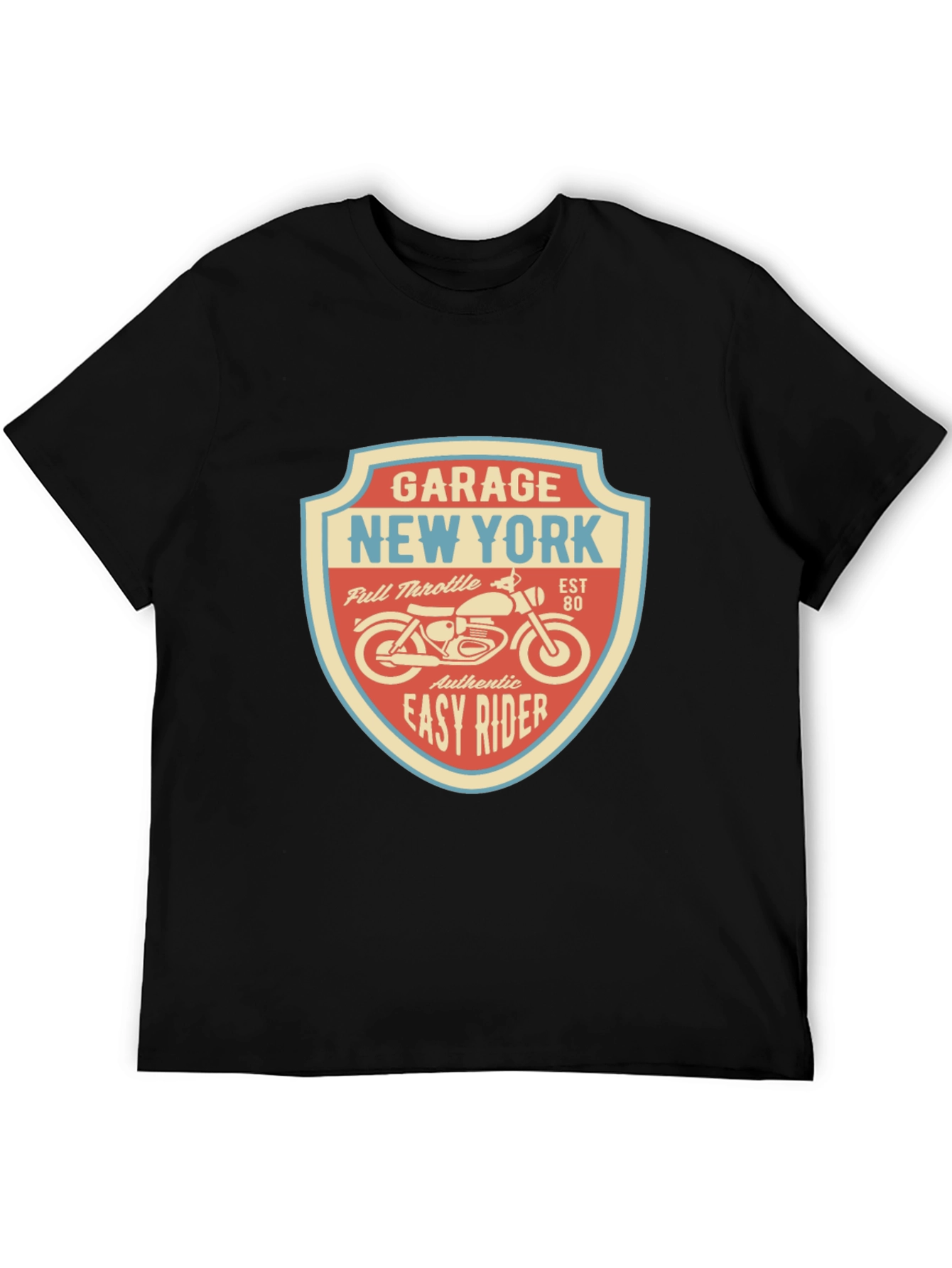 Garage New York Motorcycle T-Shirt - Easy Rider Tee