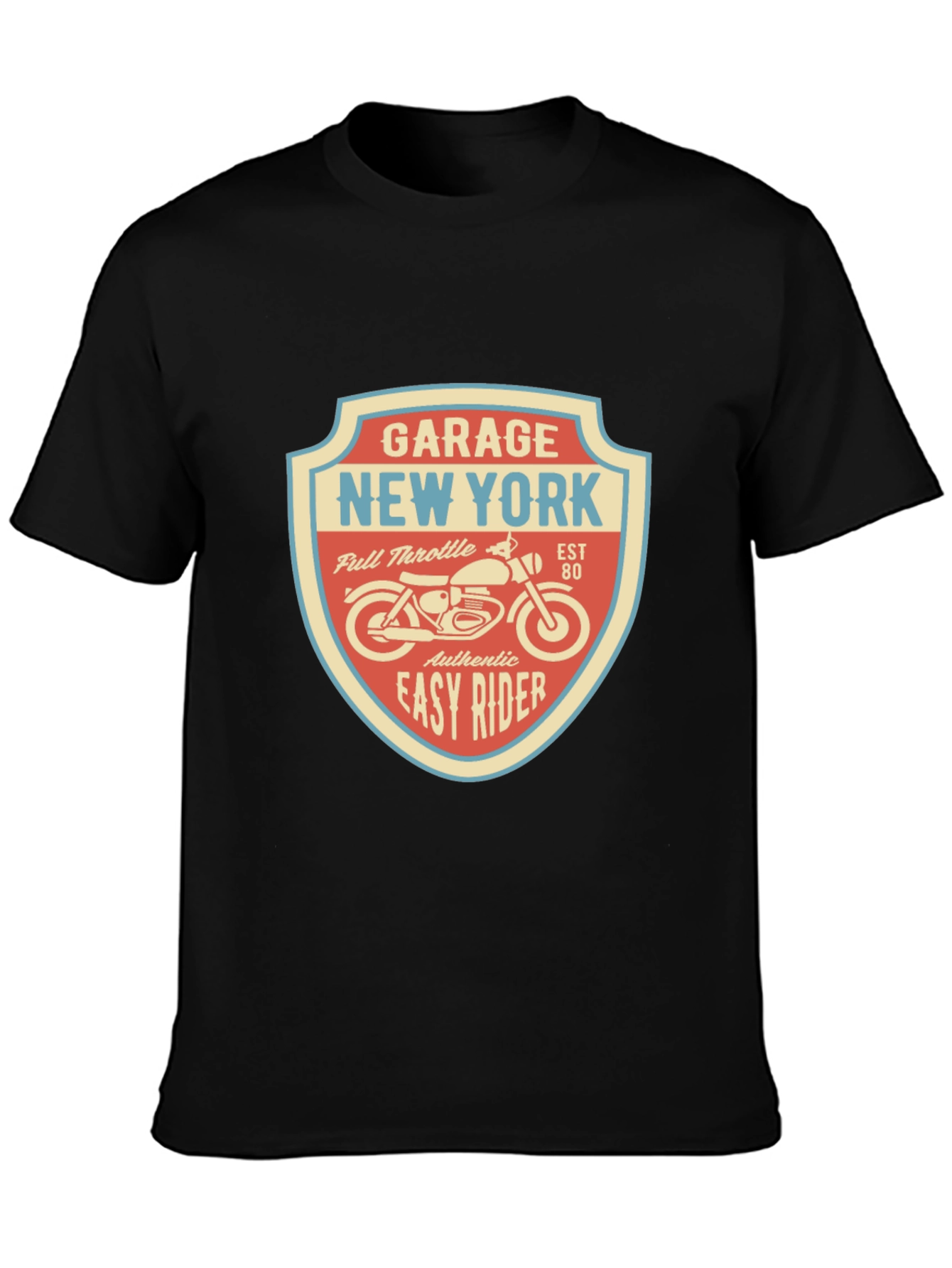 Garage New York Motorcycle T-Shirt - Easy Rider Tee