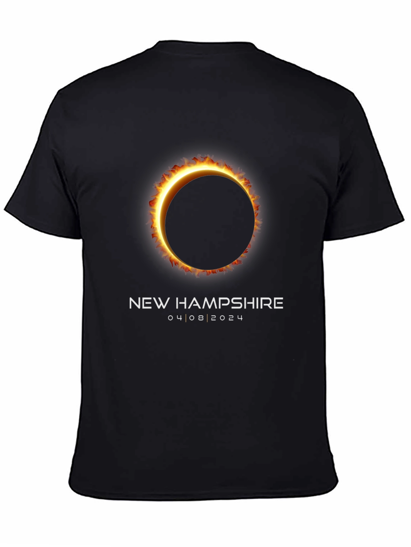 New Hampshire Solar Eclipse 2024 T-Shirt