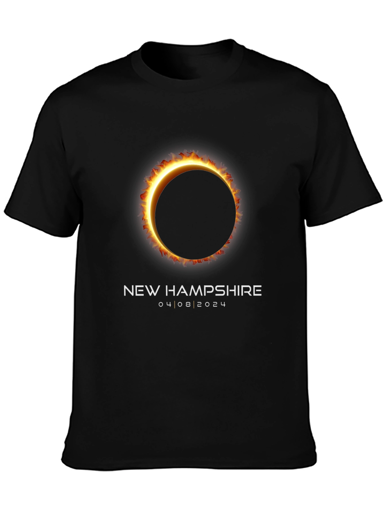 New Hampshire Solar Eclipse 2024 T-Shirt