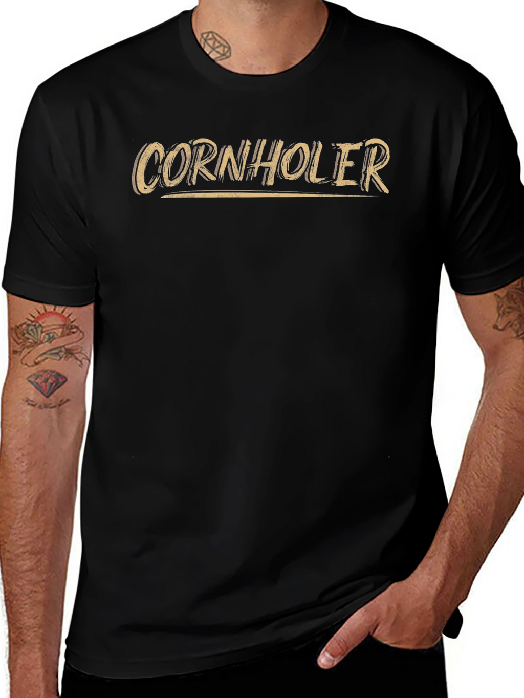 Cornholer T-Shirt: Funny Casual Tee