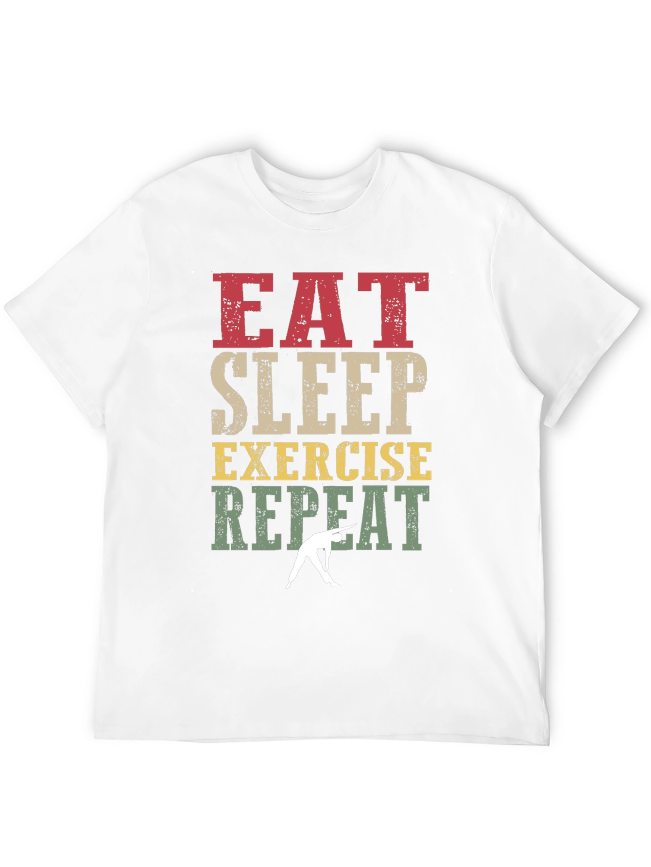 Eat Sleep Exercise Repeat T-Shirt