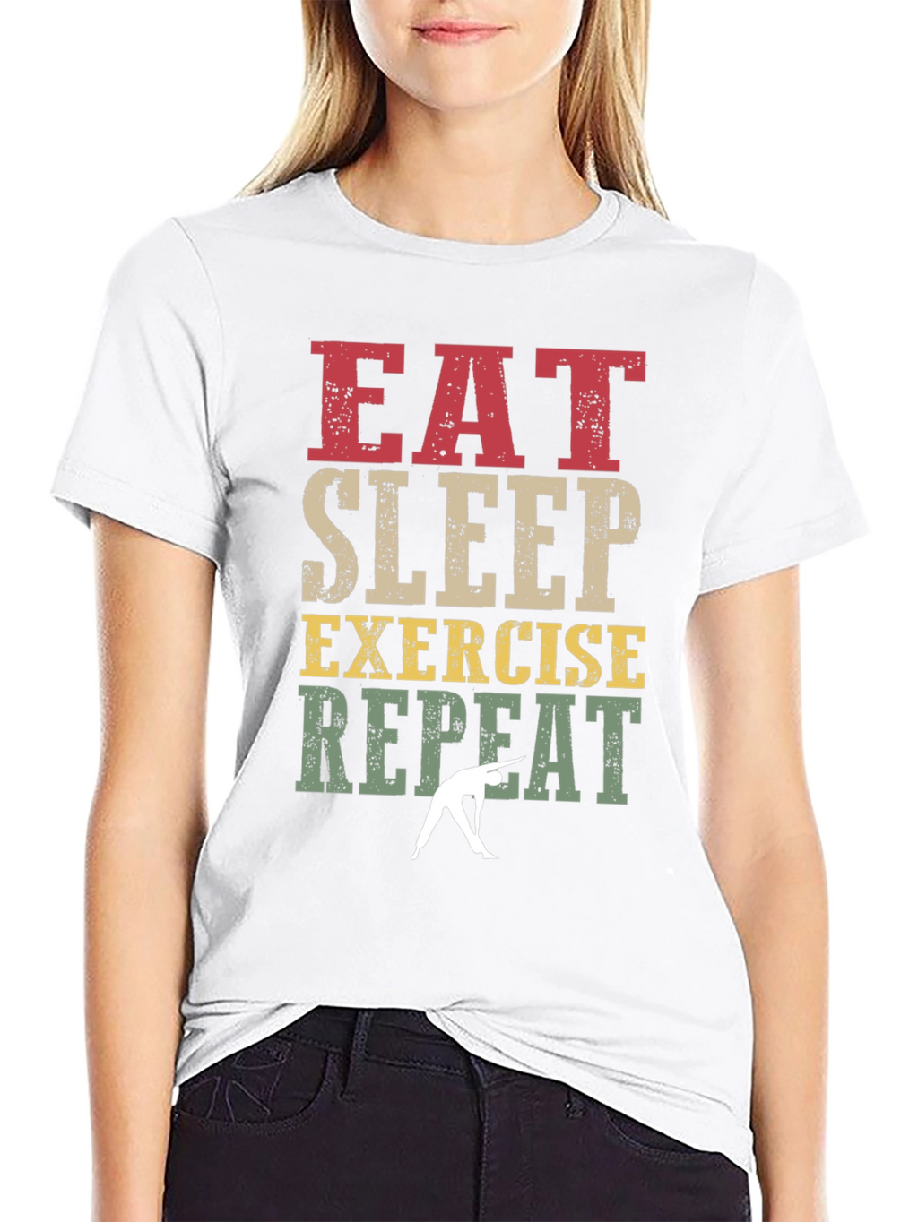 Eat Sleep Exercise Repeat T-Shirt