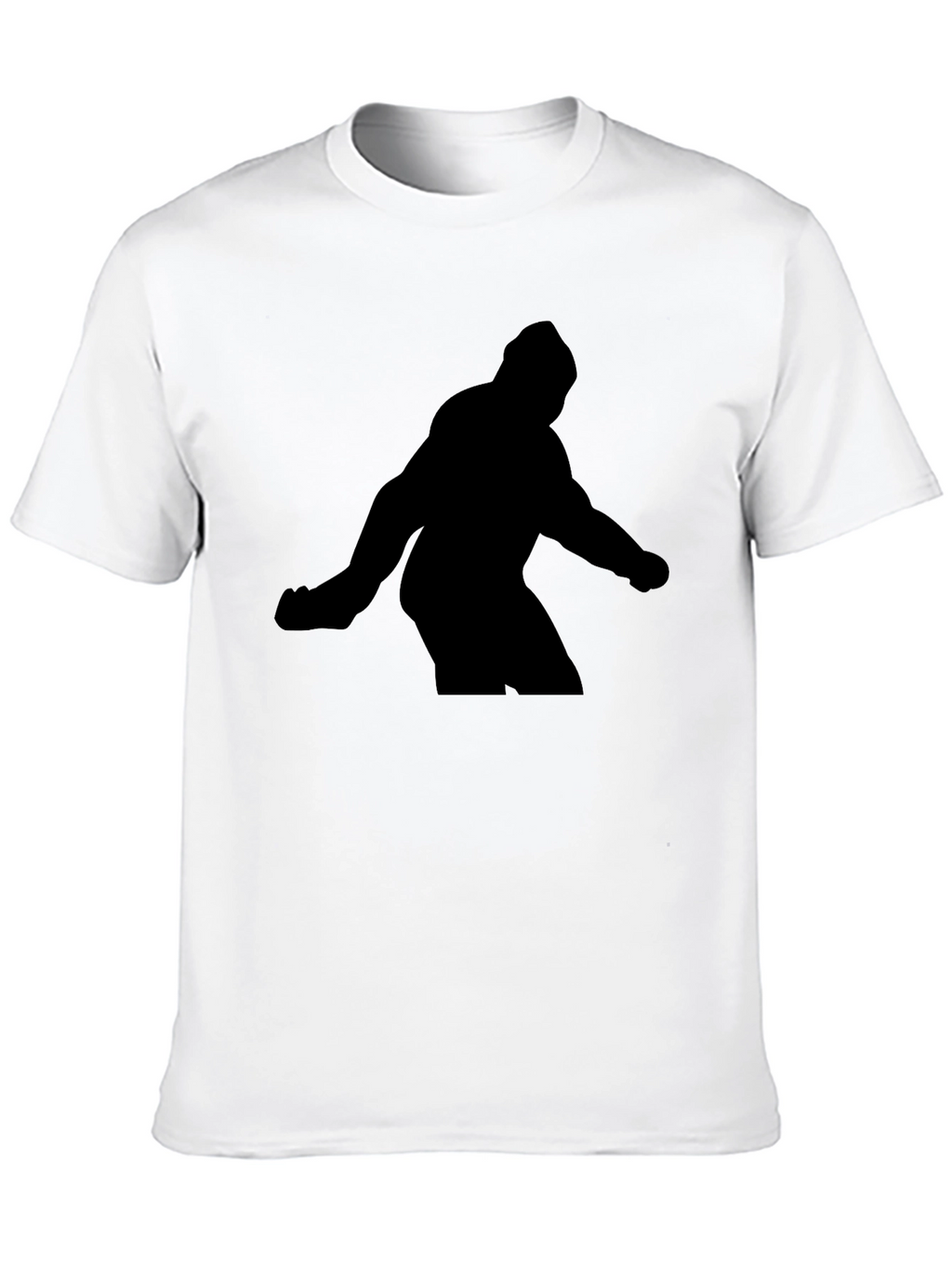 Silhouette Figure Black T-Shirt
