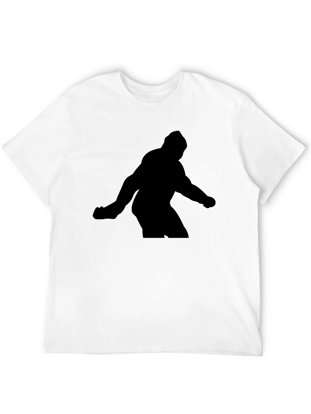 Silhouette Figure Black T-Shirt