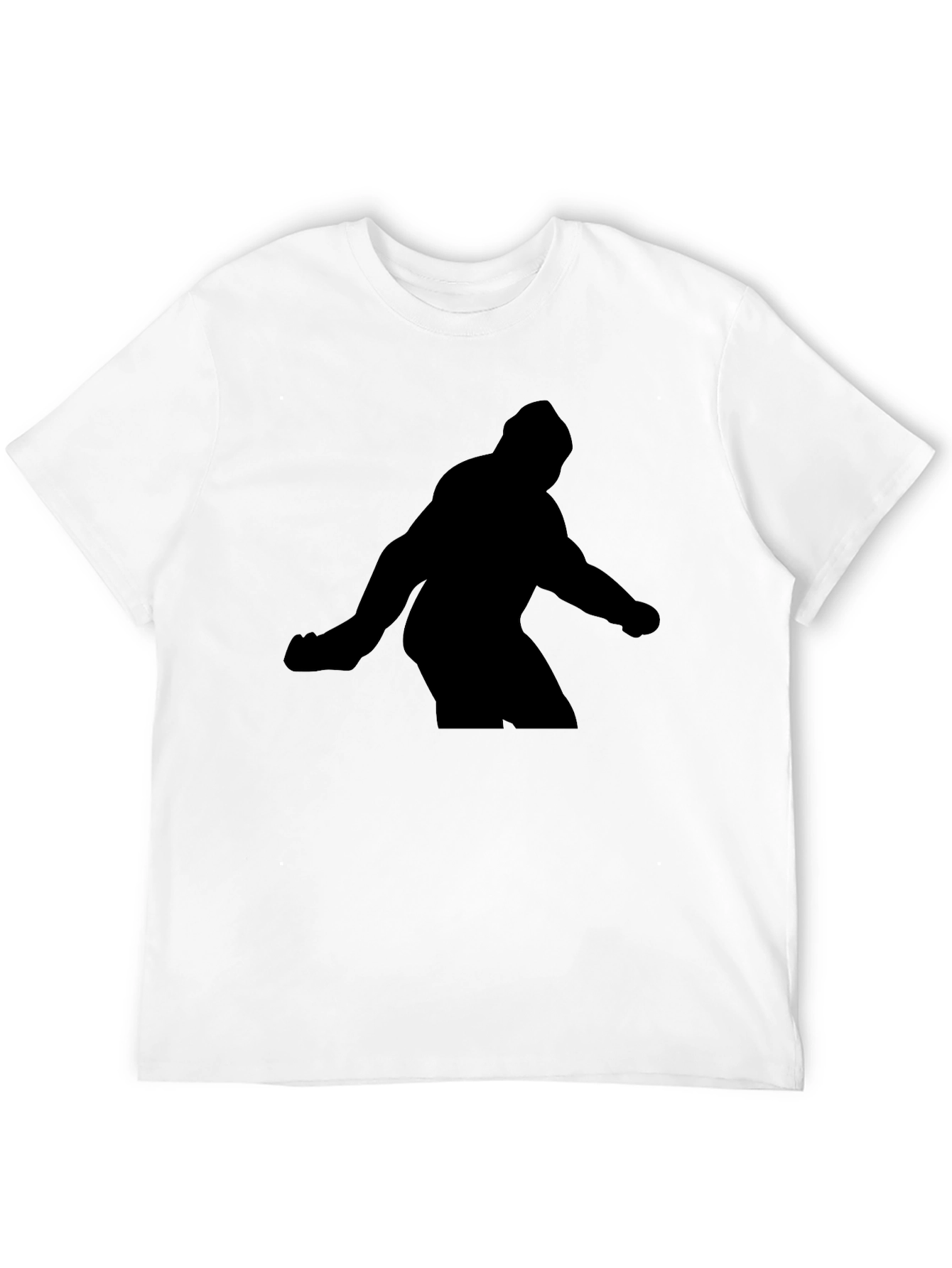 Silhouette Figure Black T-Shirt