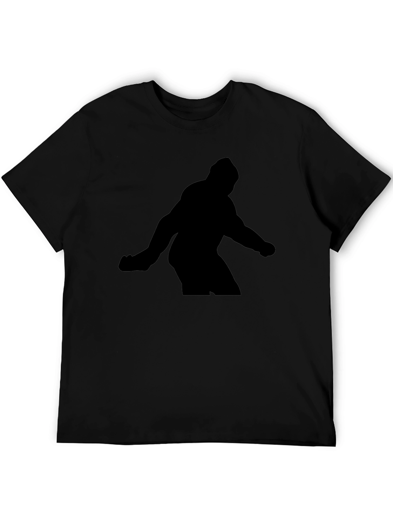 Silhouette Figure Black T-Shirt
