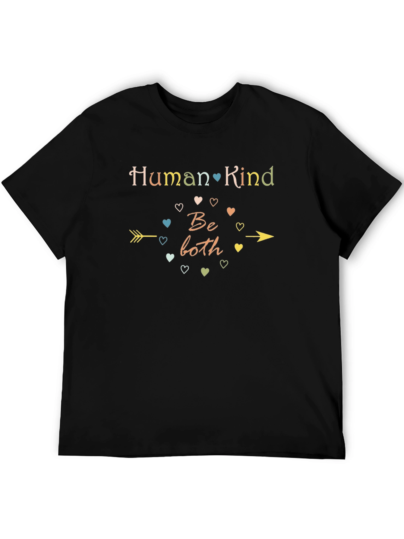 Human Kind Be Both Graphic Tee Kindness T-Shirt