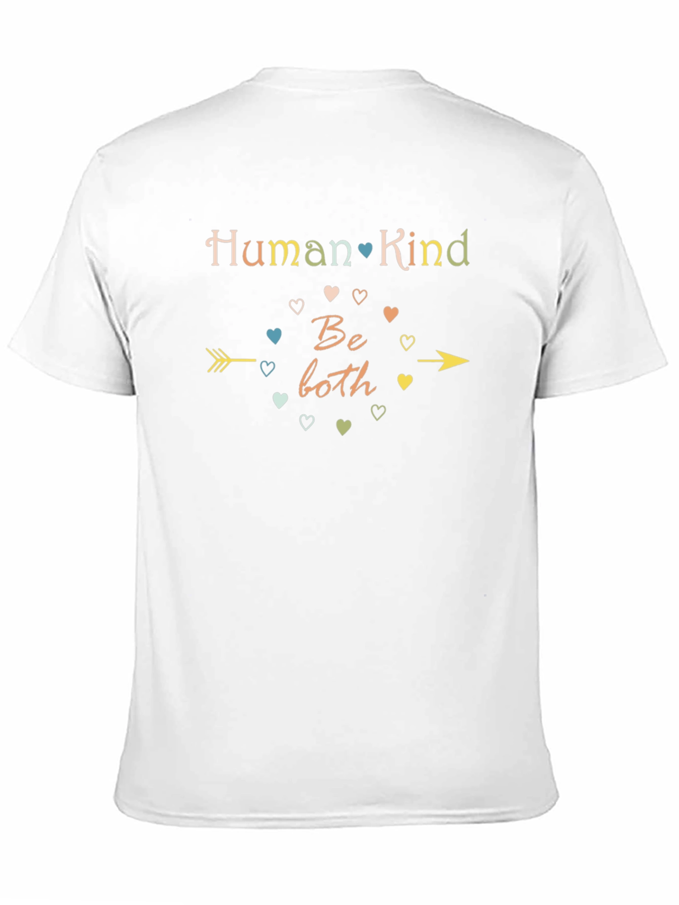 Human Kind Be Both Graphic Tee Kindness T-Shirt