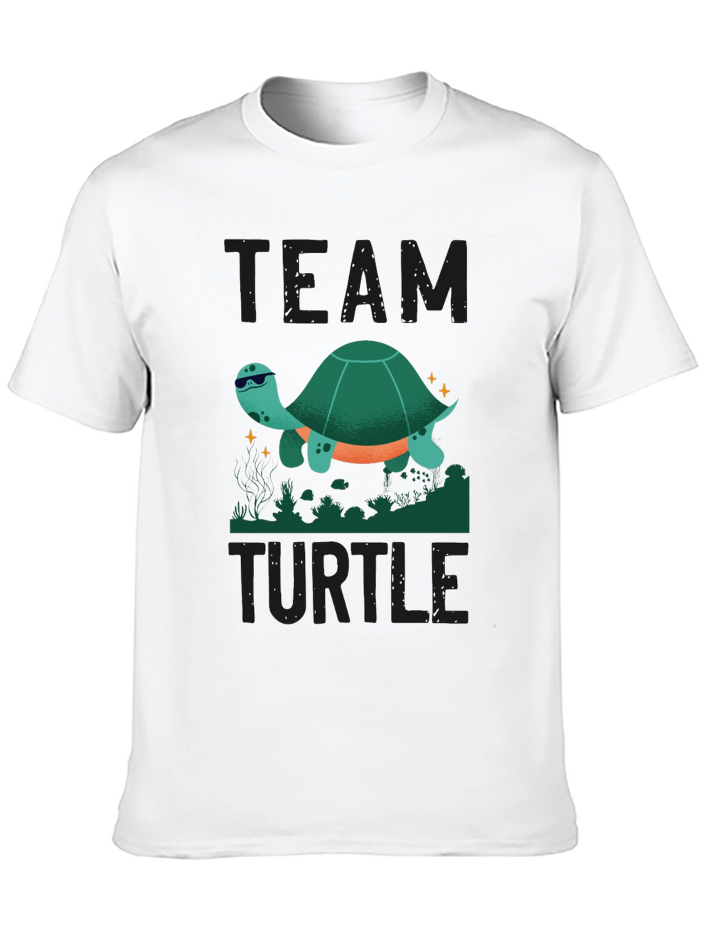 Team Turtle T-Shirt - Cool Sea Turtle Design