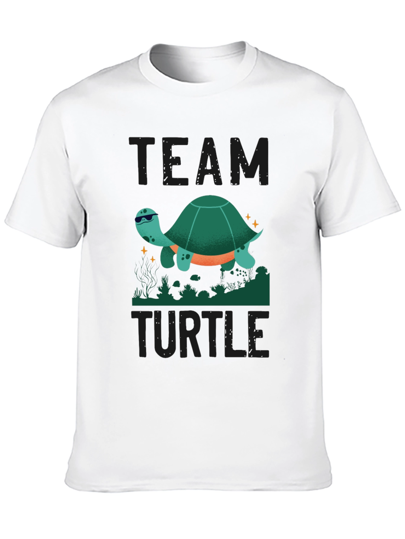 Team Turtle T-Shirt - Cool Sea Turtle Design