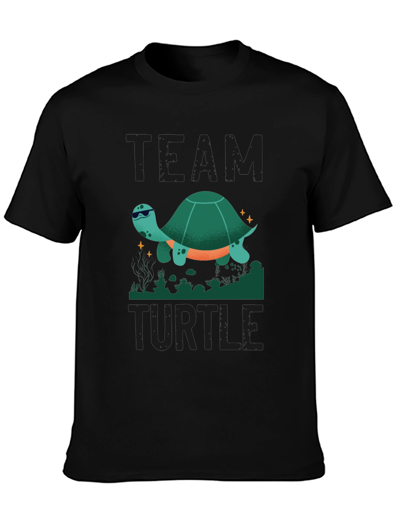 Team Turtle T-Shirt - Cool Sea Turtle Design