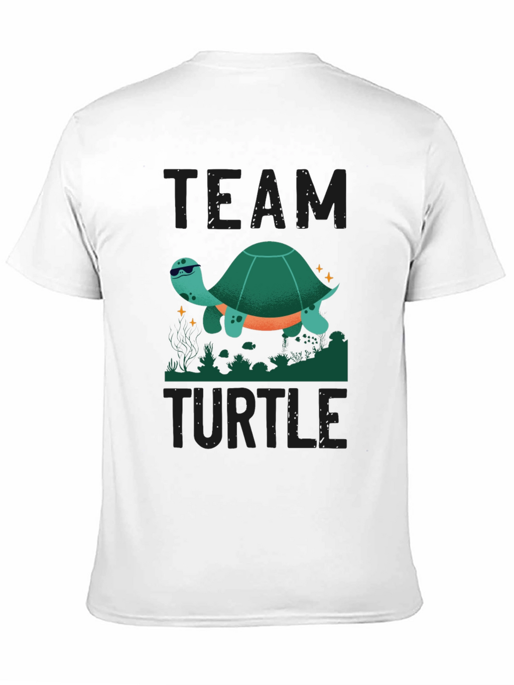 Team Turtle T-Shirt - Cool Sea Turtle Design