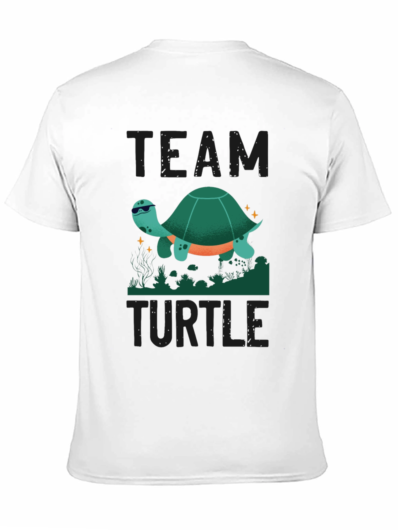 Team Turtle T-Shirt - Cool Sea Turtle Design