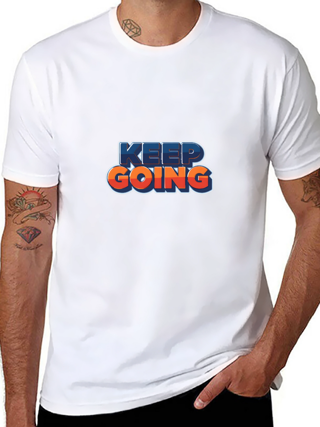 Keep Going Graphic T-Shirt