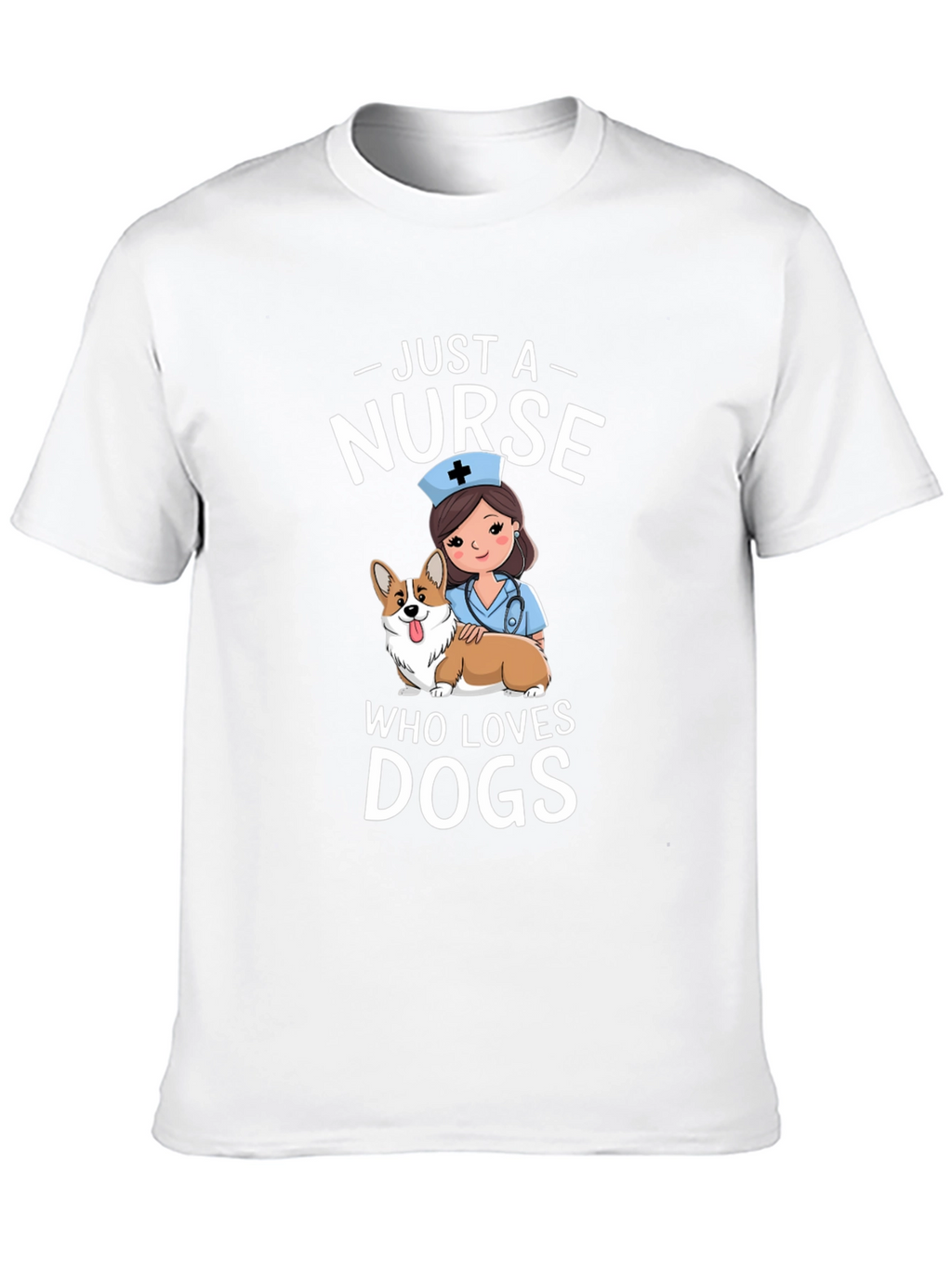 Just A Nurse Who Loves Dogs T-Shirt