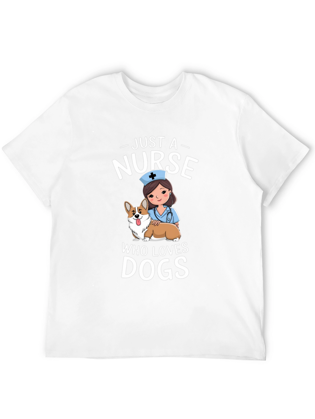 Just A Nurse Who Loves Dogs T-Shirt