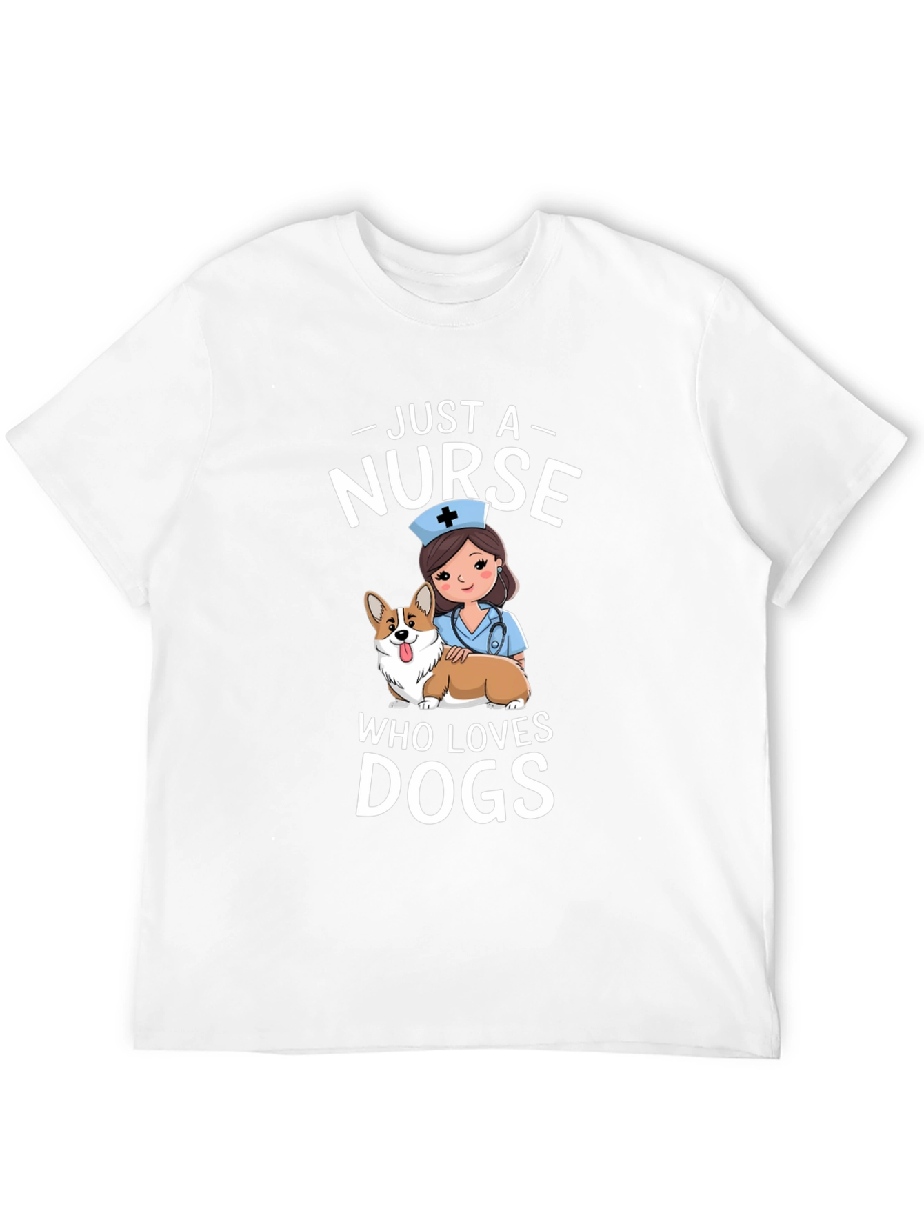 Just A Nurse Who Loves Dogs T-Shirt