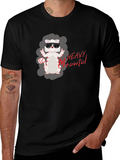 Heavy Meowtal T-Shirt - Rocker Cat Tee