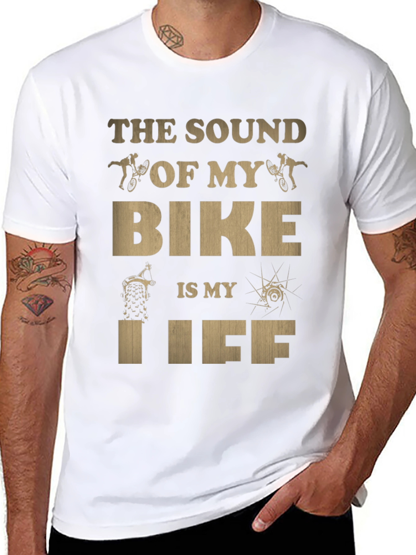 Bike Life T-Shirt - Cycling Enthusiast Apparel