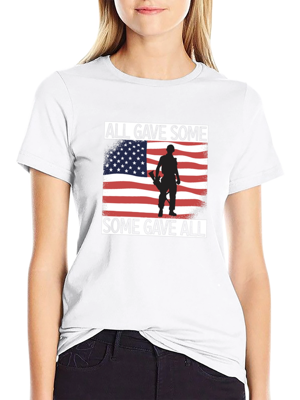 All Gave Some Patriotic Graphic Tee