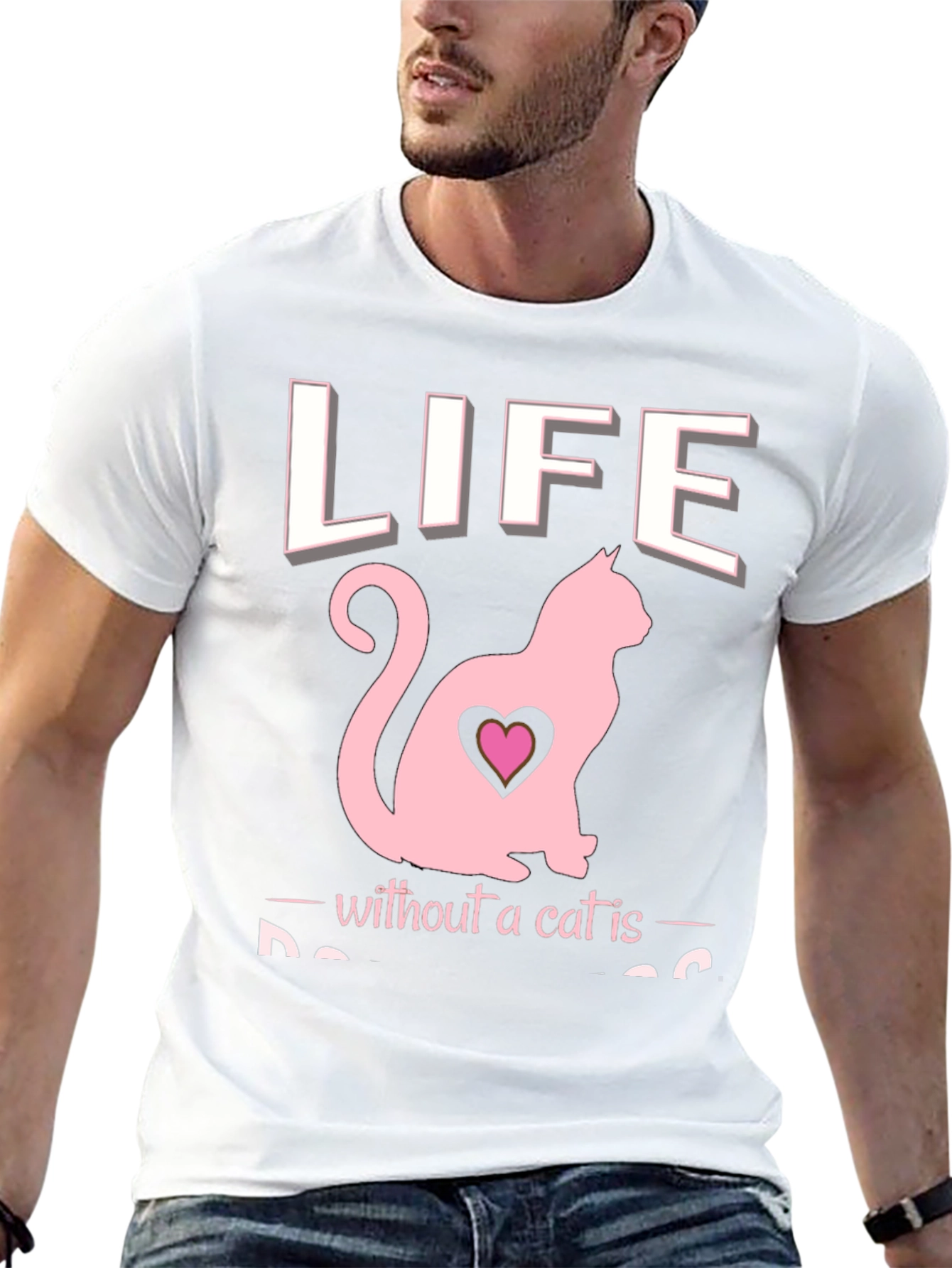 Life Without a Cat T-Shirt