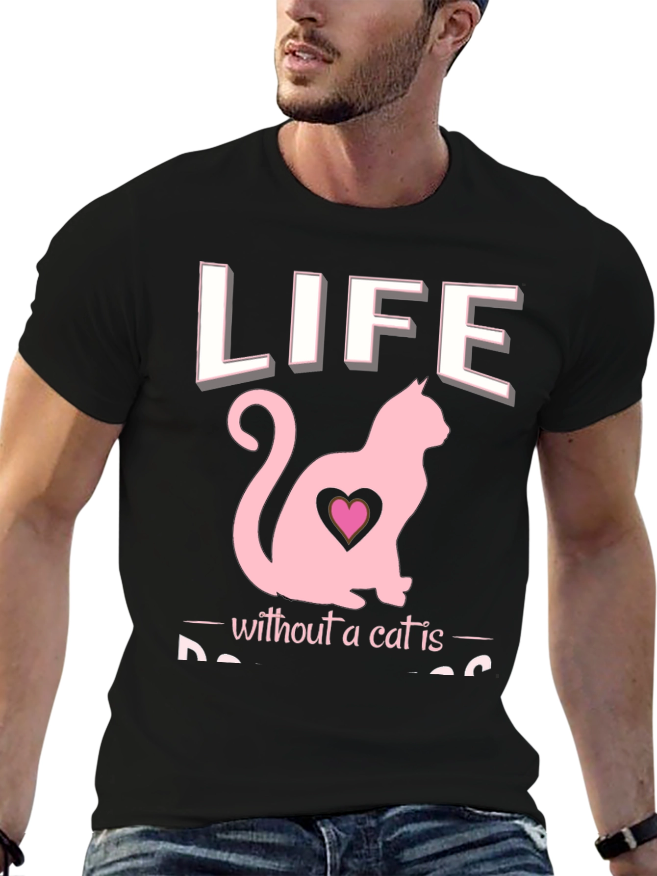 Life Without a Cat T-Shirt