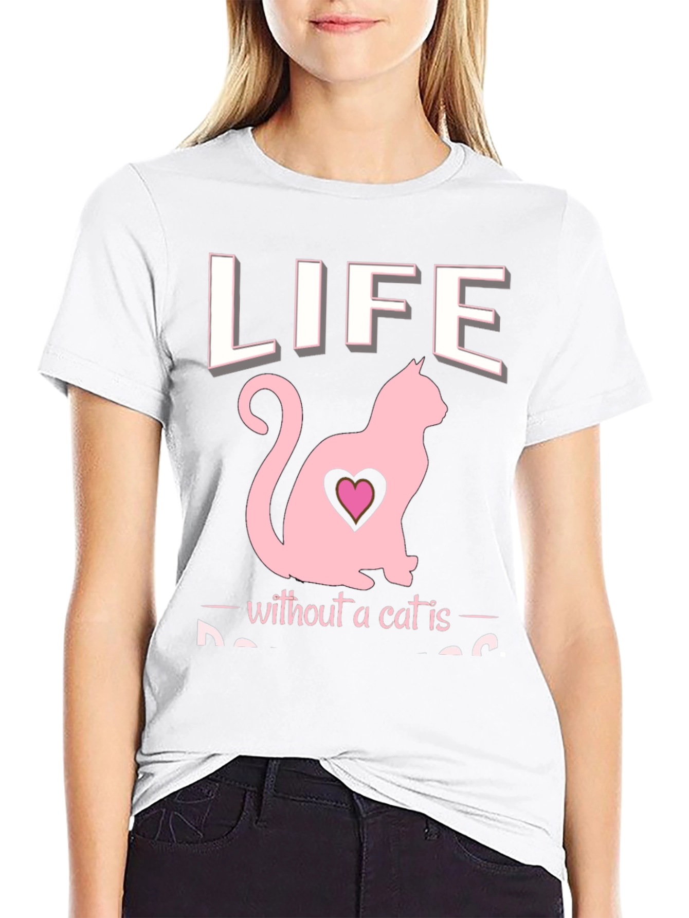 Life Without a Cat T-Shirt