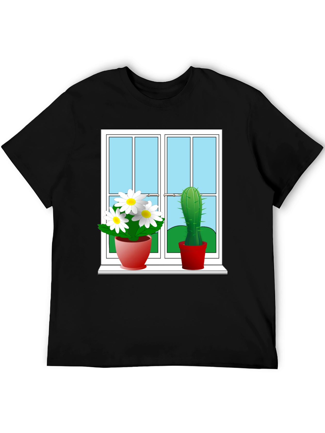 Window Plants Graphic Tee
