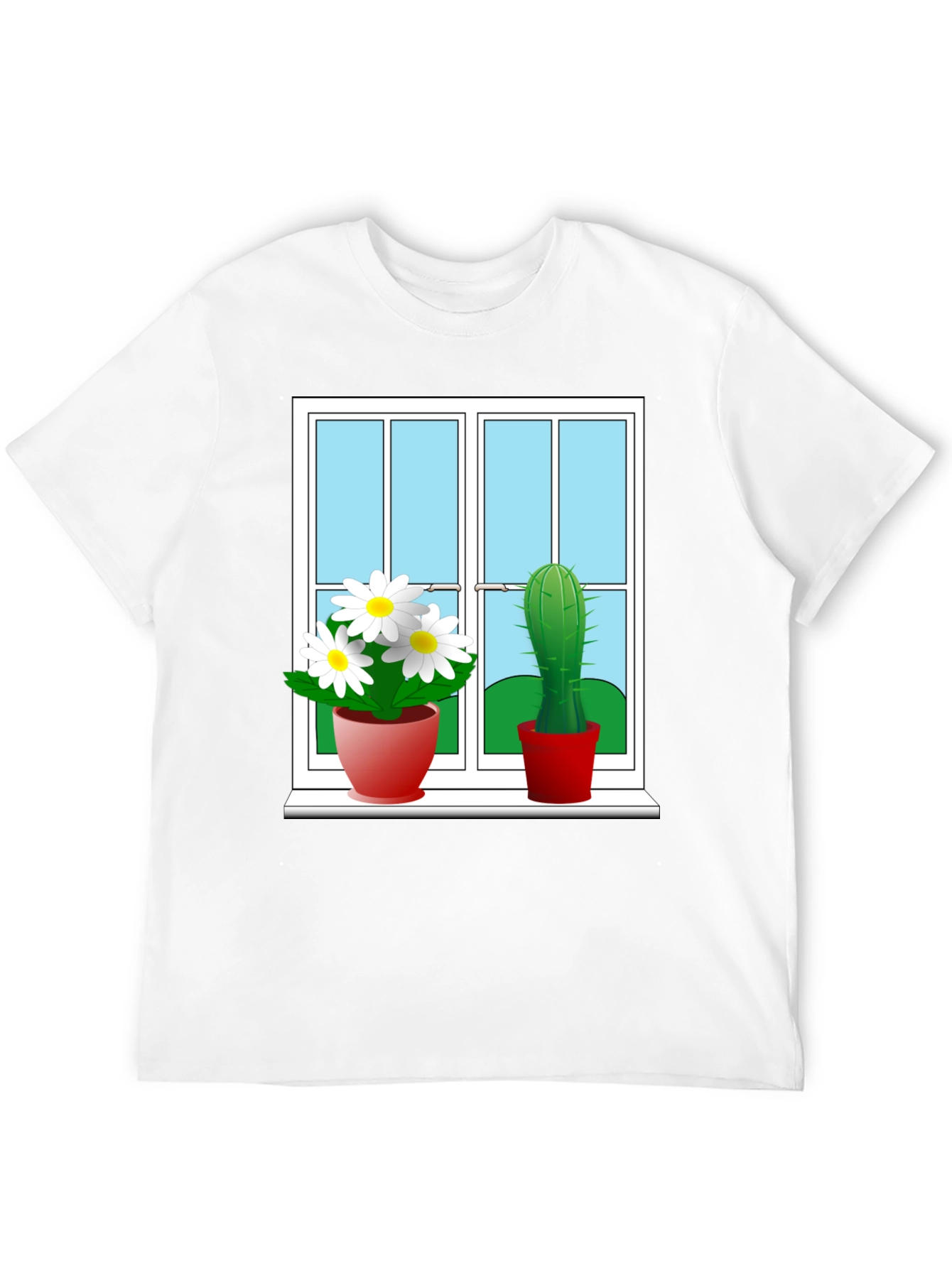 Window Plants Graphic Tee