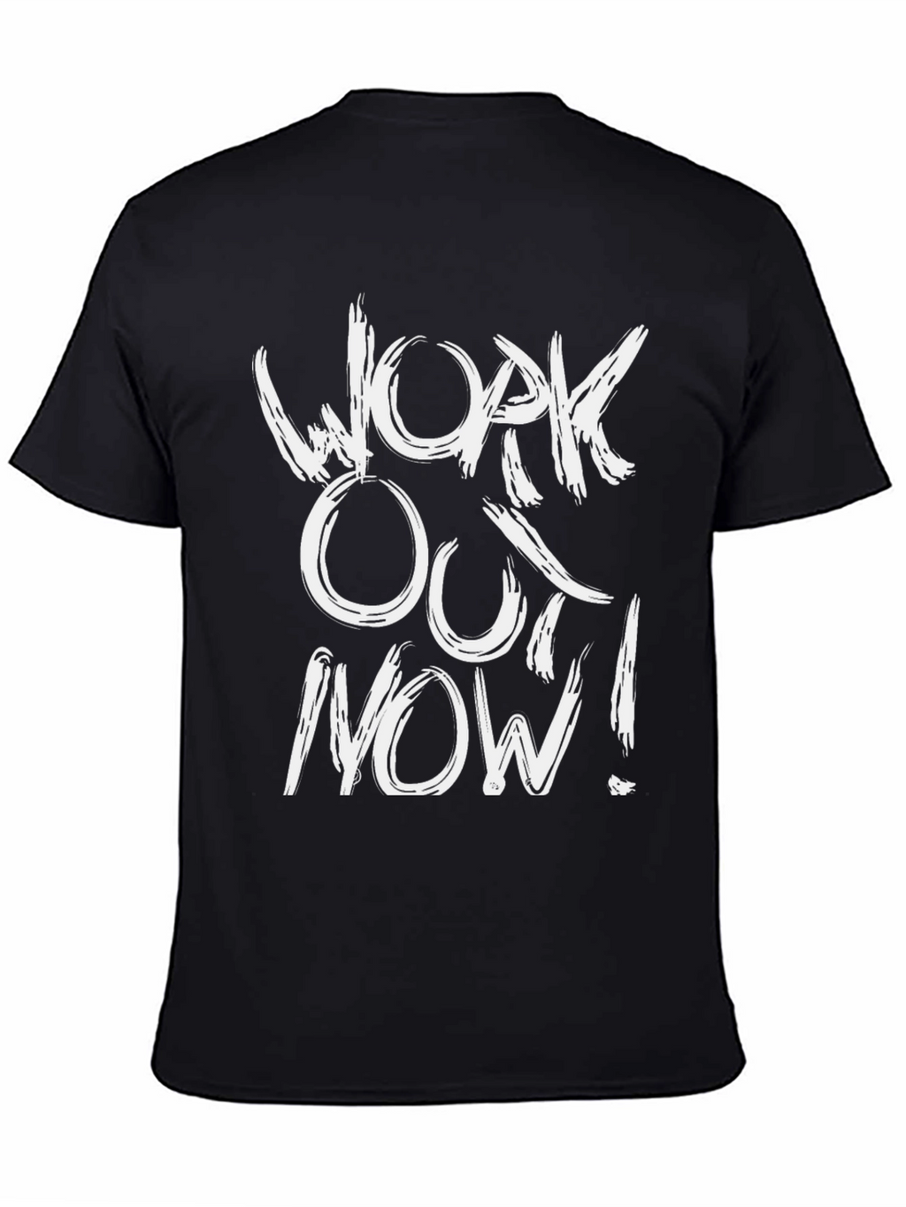 Workout Now Black Graphic Tee