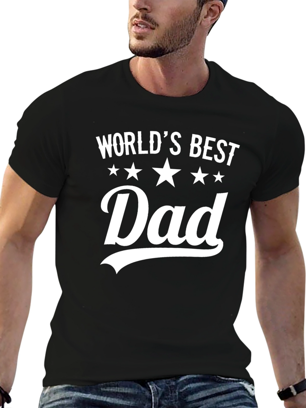 Worlds Best Dad T-Shirt - Fathers Day Gift