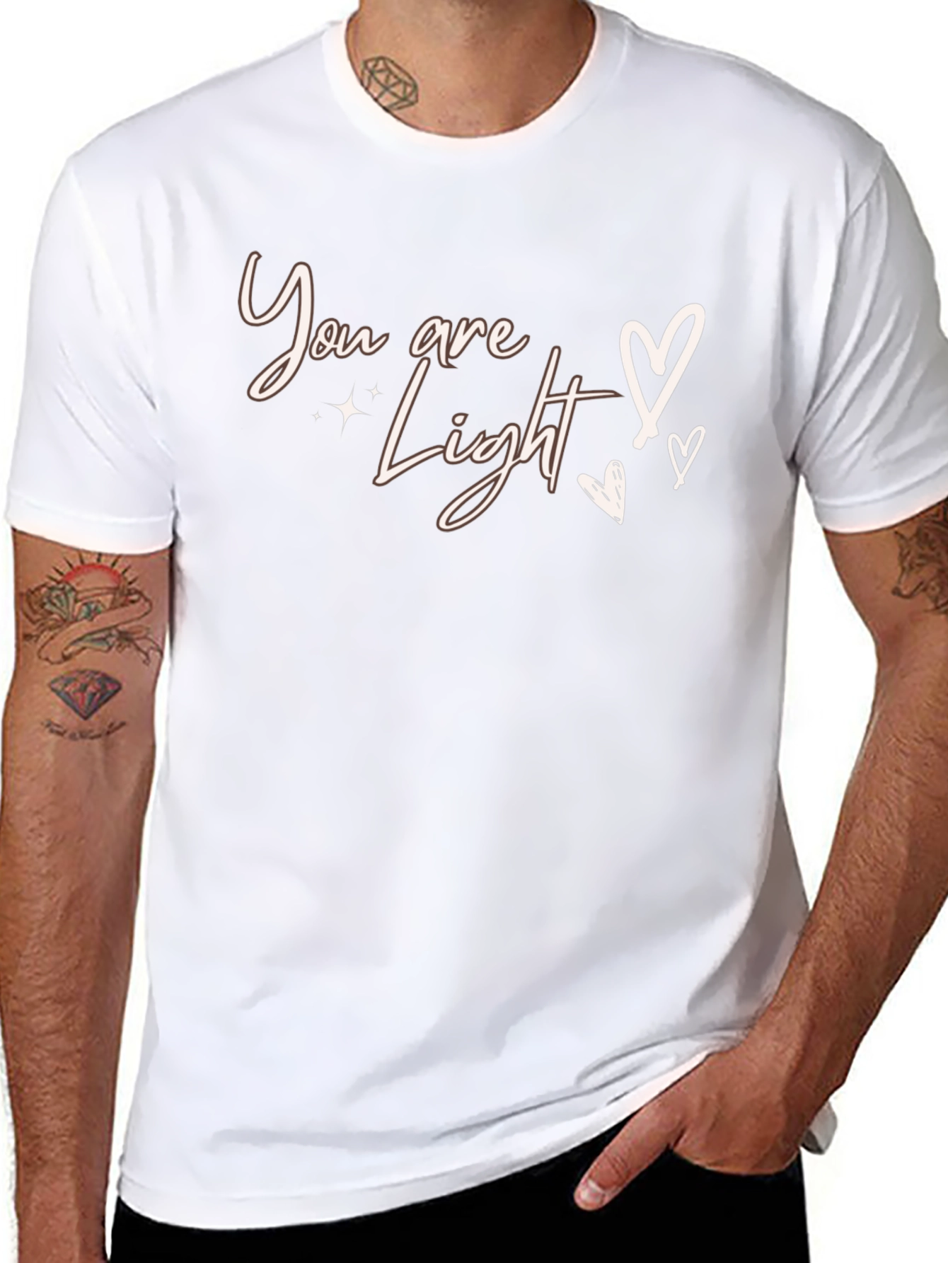 You are the Light Graphic T-Shirt