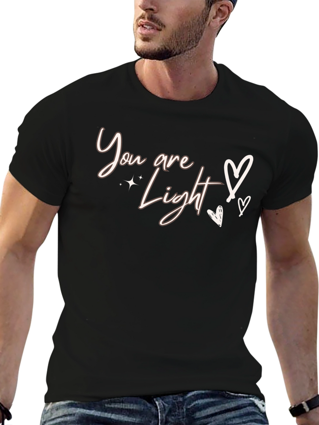 You are the Light Graphic T-Shirt