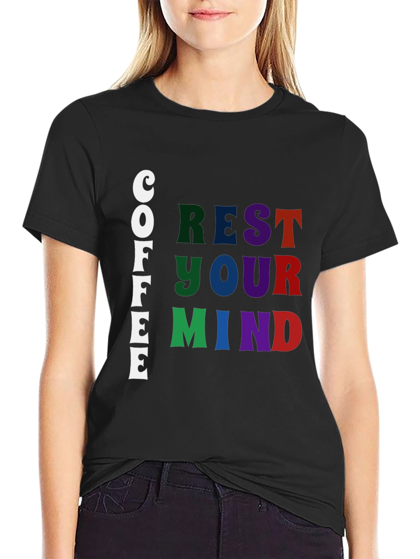 Coffee Rest Your Mind Graphic T-Shirt