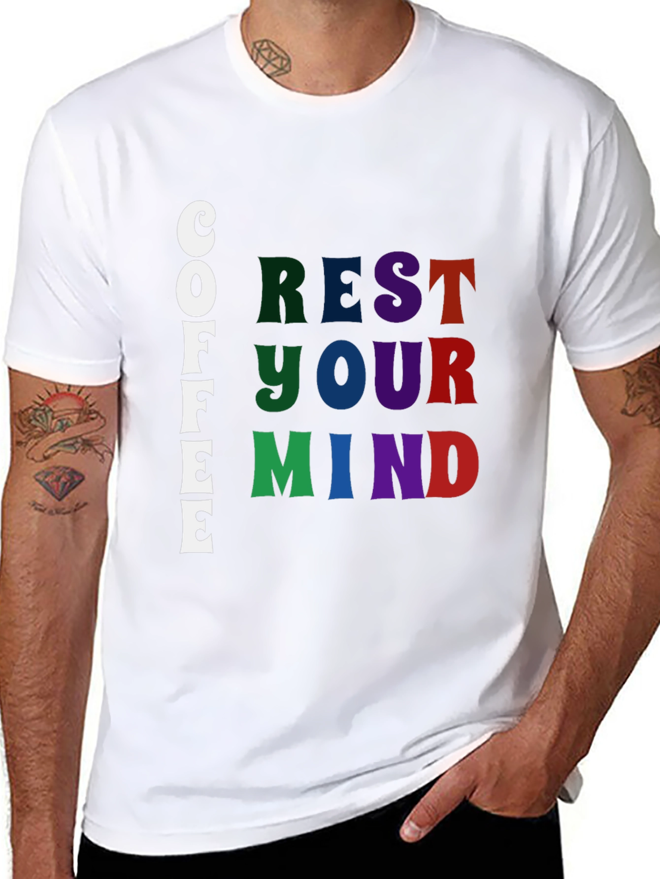 Coffee Rest Your Mind Graphic T-Shirt