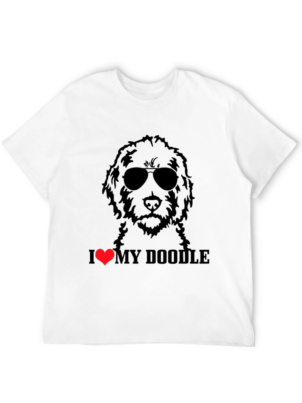 I Love My Doodle Dog T-Shirt