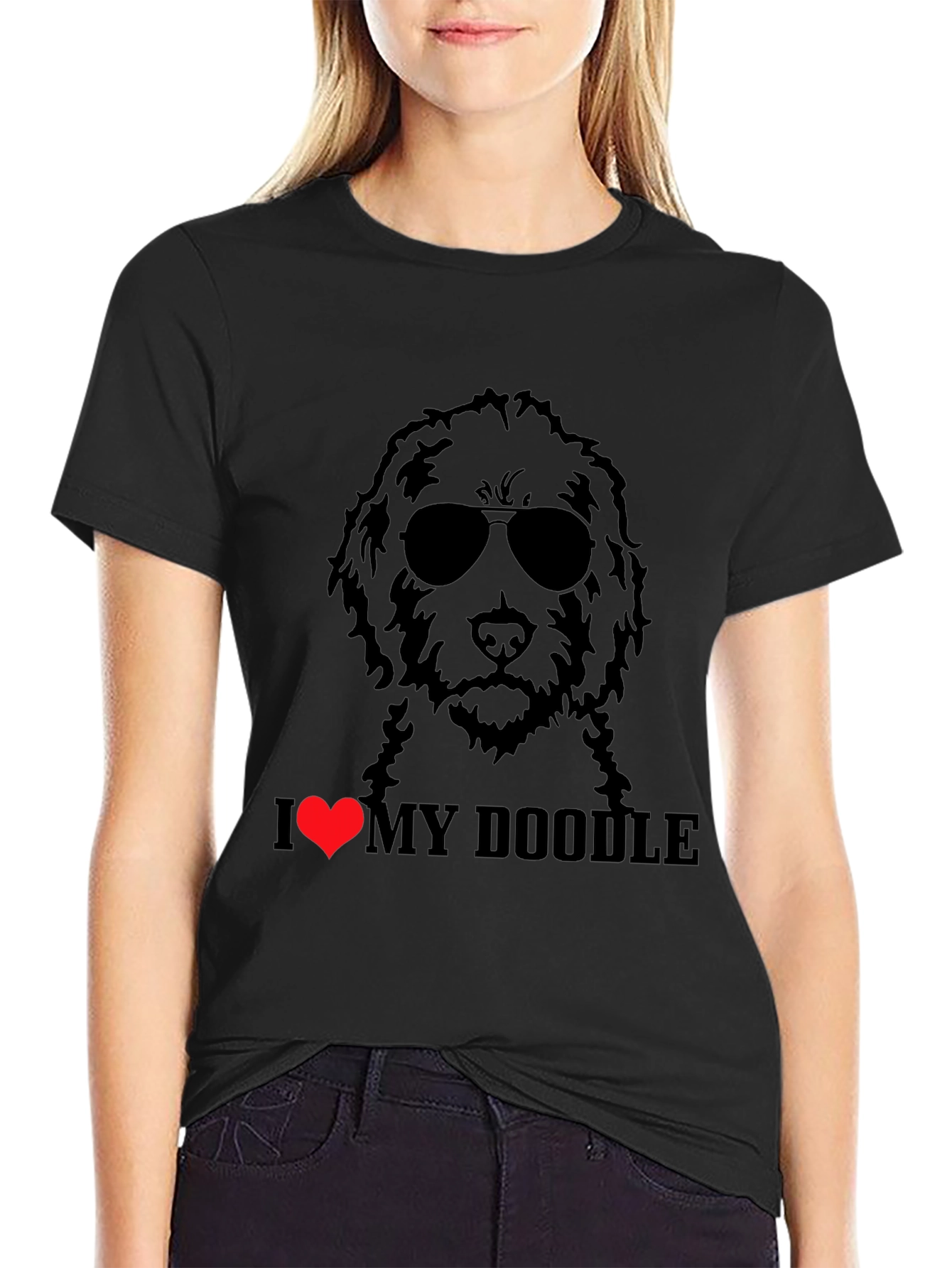 I Love My Doodle Dog T-Shirt