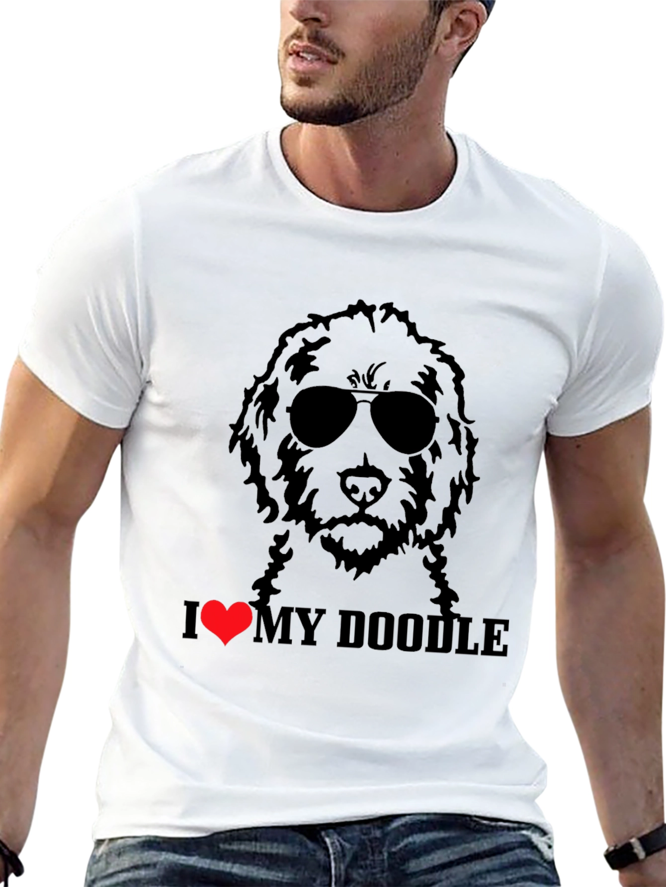I Love My Doodle Dog T-Shirt