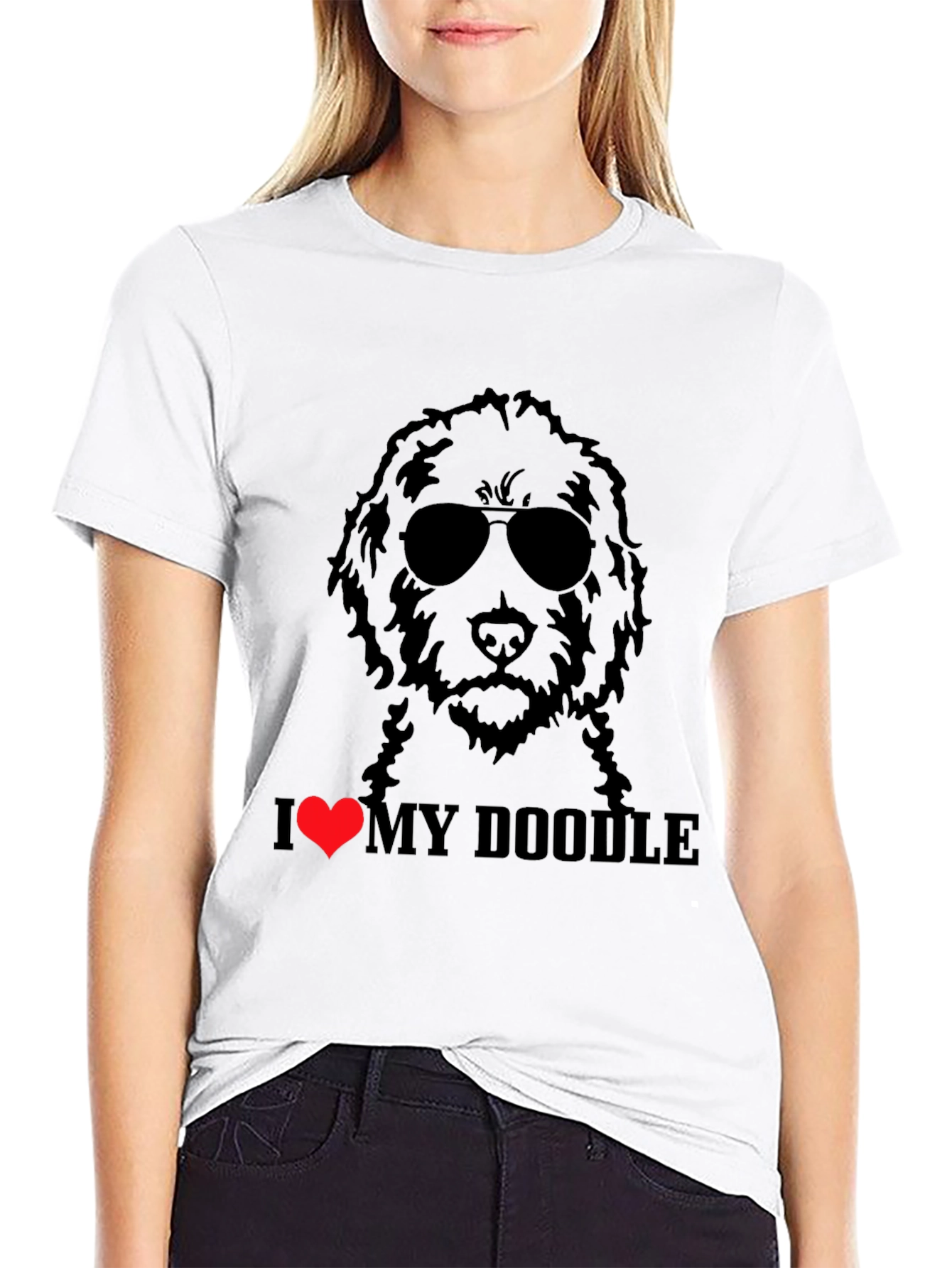 I Love My Doodle Dog T-Shirt